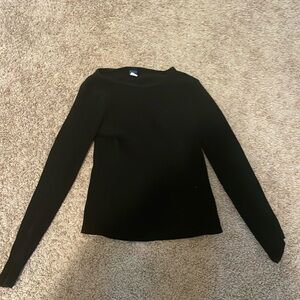 Black long sleeve shirt, XS, from Old Navy